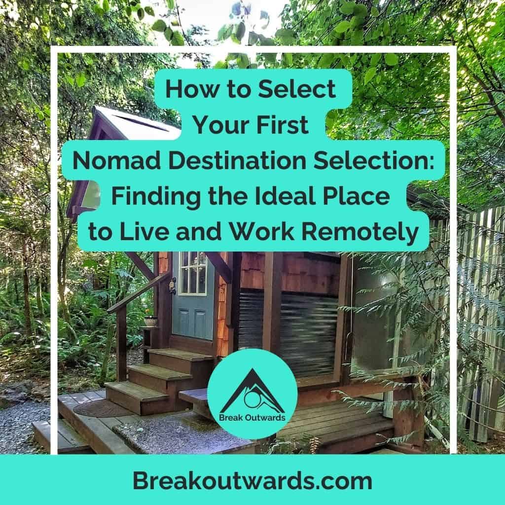 How to Select Your First Nomad Destination Selection: Finding the Ideal Place to Live and Work Remotely