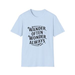 🌄 Embrace Curiosity: "Wander Often, Wonder Always" T-Shirt 🌠
