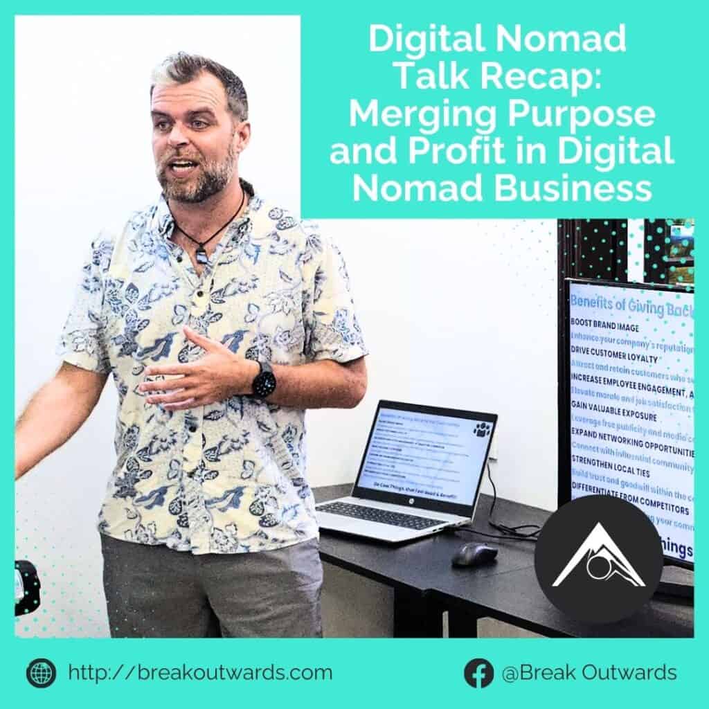 Digital Nomad Talk Recap: Merging Purpose and Profit in Digital Nomad Business