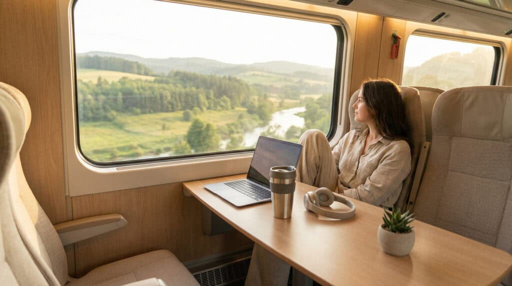 Sustainable Train Travel